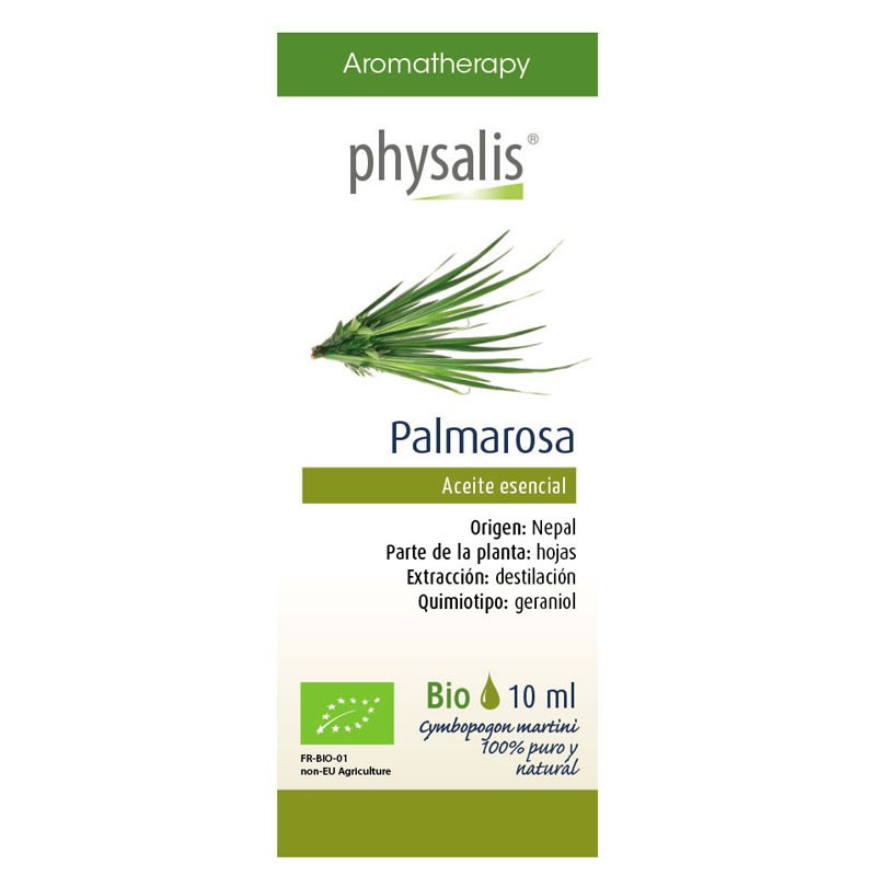 Aceite esencial de palmarosa bio 10ml Physalis