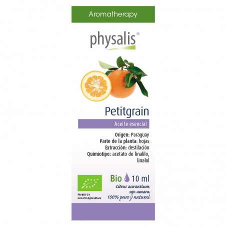 Aceite esencial de petitgrain bio 10ml Physalis