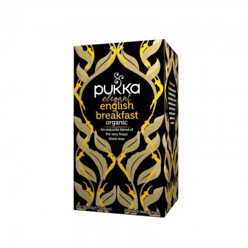 Pukka Te Elegant English breakfast Bio 20 filtros